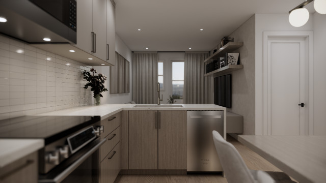 appartement style condo a louer