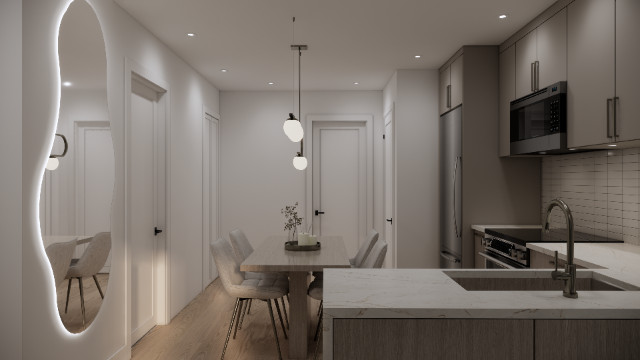 appartement style condo a louer