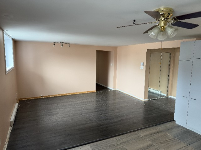 4 1/2 sous-sol a louer , calme paisible, accès terrain